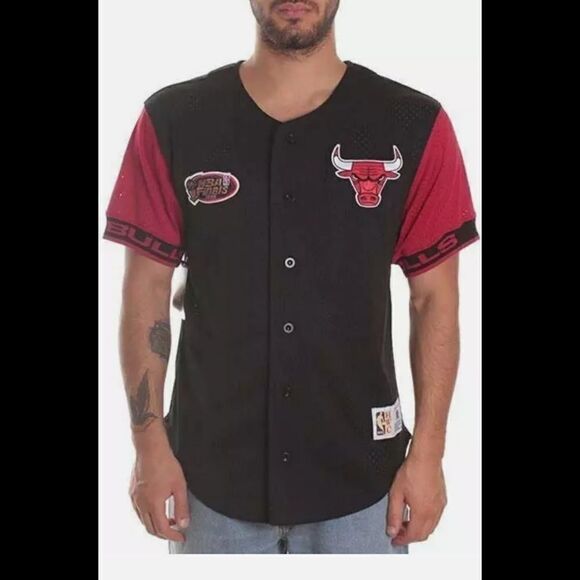 Mitchell & Ness Chicago Bulls Black Pure Shooter M - Picture 1 of 8